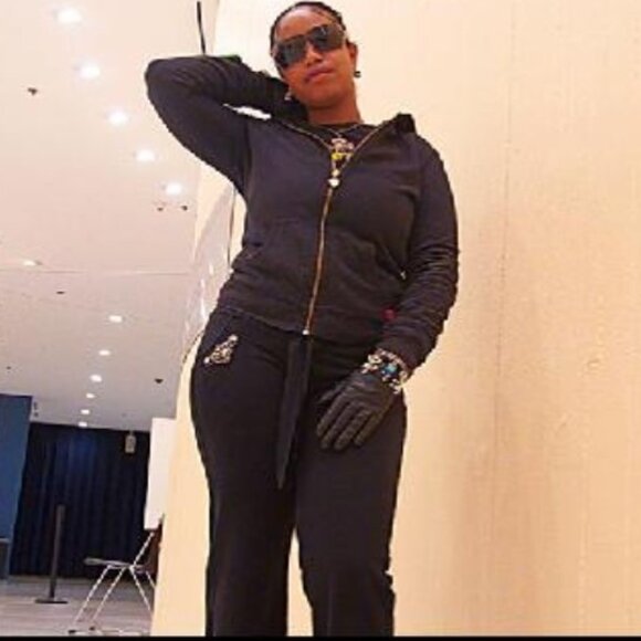 TWISTED HEART AMERICA 3 PIECE SWAVORSKI CRYSTAL Y2K RARE GRAIL VINTAGE MCBLING - Picture 6 of 10